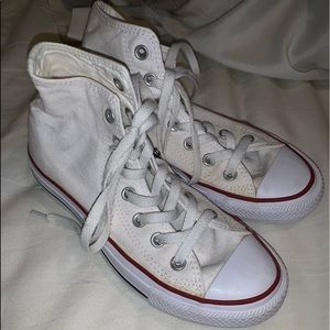 White high top converse